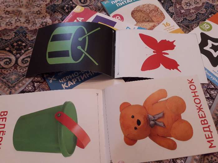 Фотография покупателя товара Книги «Карточки Домана для раннего развития», набор, 6 шт. по 20 стр.