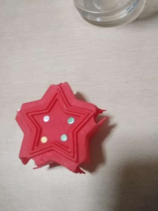 Фотография покупателя товара Игрушка пищащая "Звезда", виниловая, 8 х 8 см