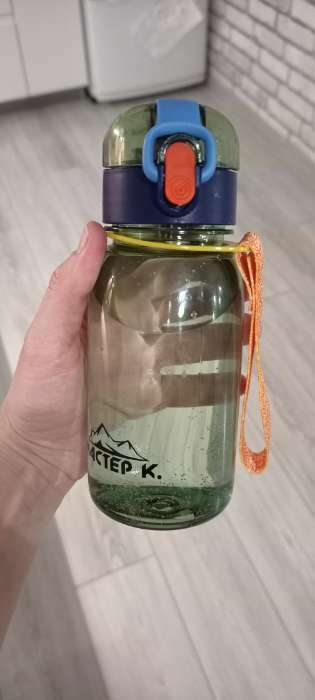 Фотография покупателя товара Бутылка для воды, 400 мл, "Мастер К." - Фото 1