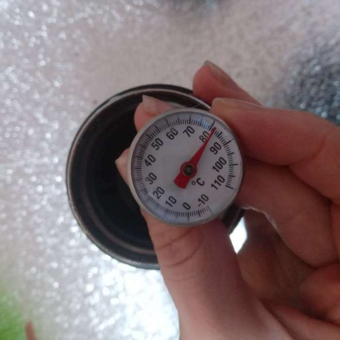 Фотография покупателя товара Термос, 500 мл, Basic "Мастер К", с ситечком, с датчиком температуры, сохраняет тепло 10 ч