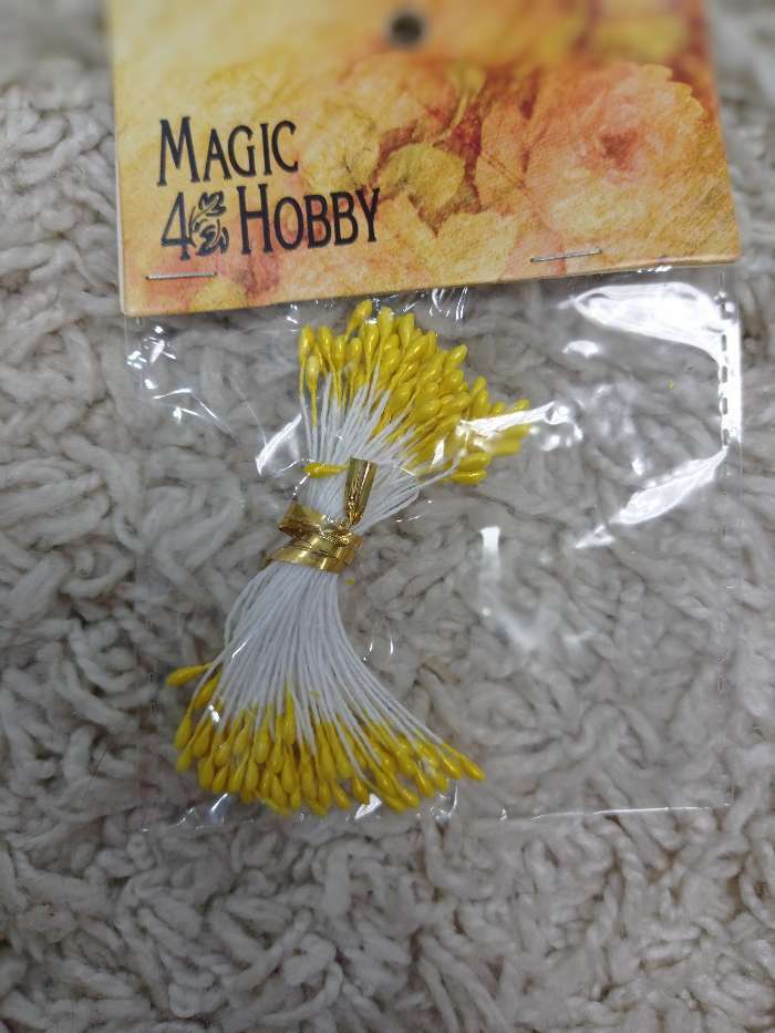 Фотография покупателя товара Тычинки Magic 4 Hobby 203-15 (набор 50 шт)