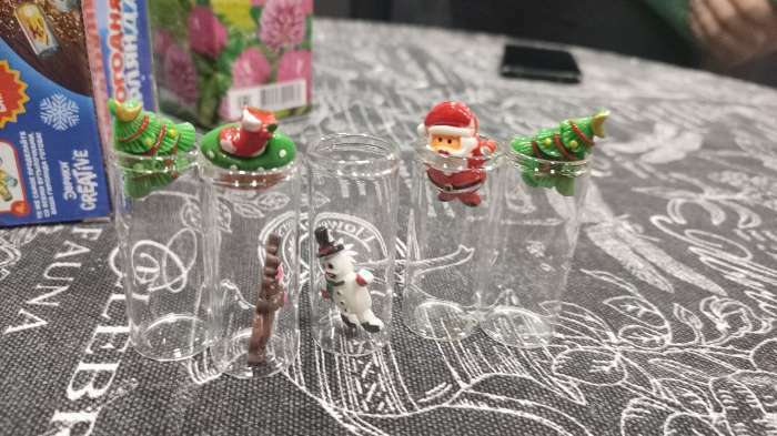 Фотография покупателя товара Набор для опытов «Новогодняя гирлянда: Ёлочка и Дед Мороз» - Фото 13