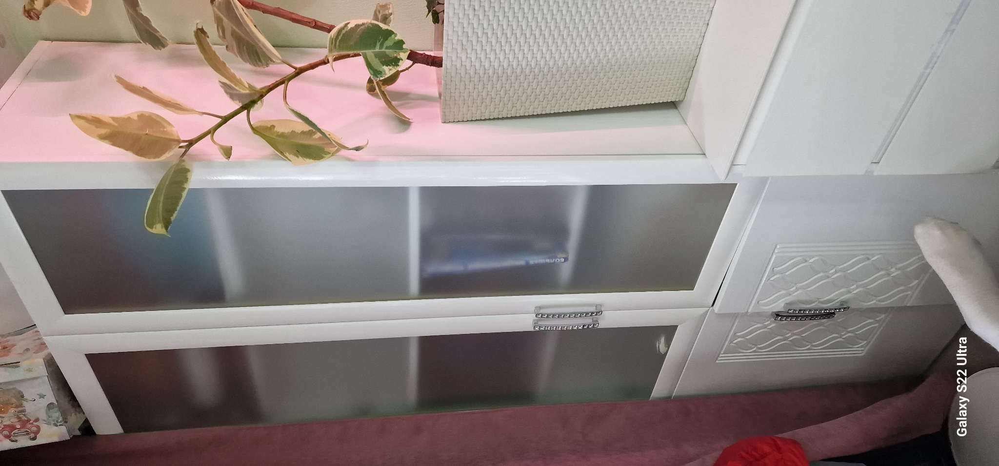 Фотография покупателя товара Библиотека «Тиффани» №15, 380×800×2056 мм, цвет белый текстурный - Фото 1