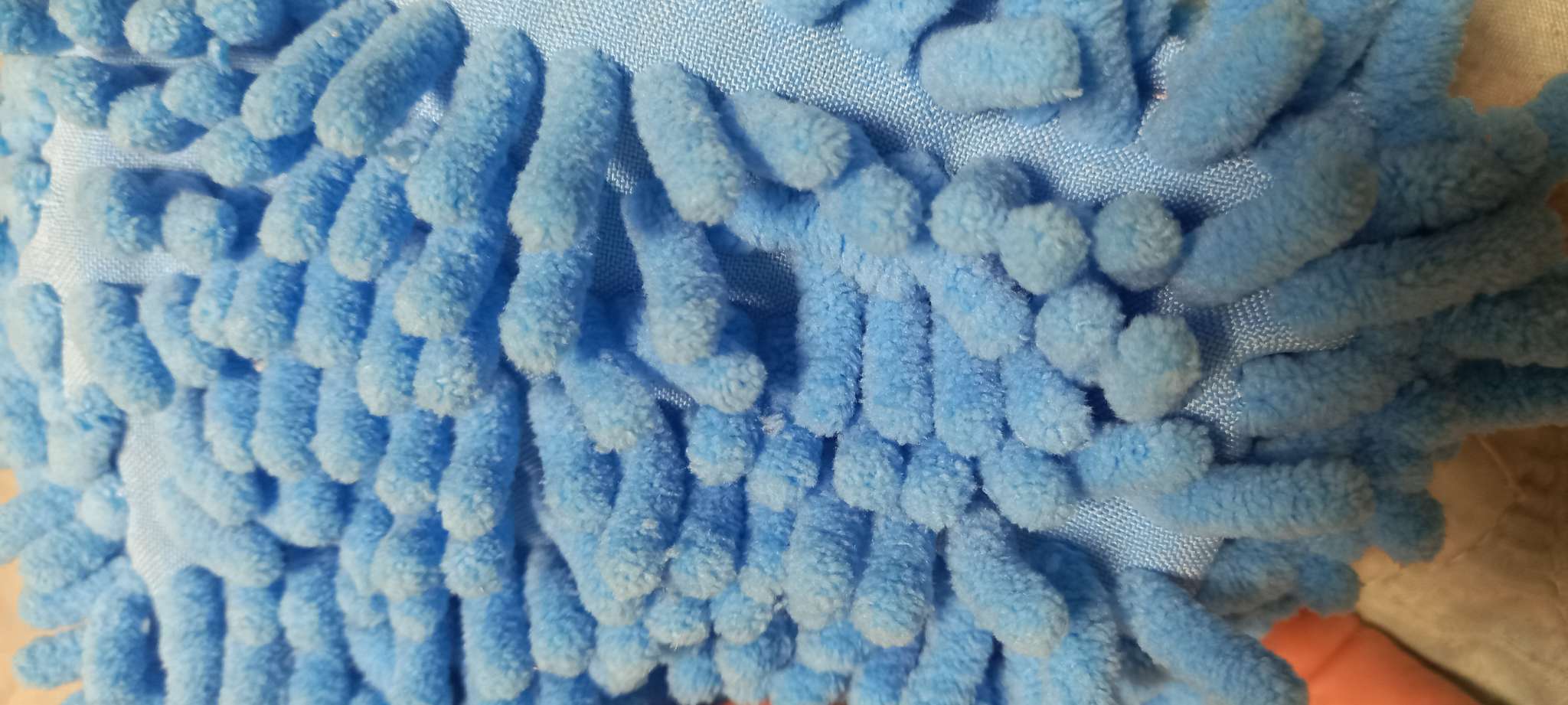 Фотография покупателя товара Насадка для окномойки арт 3092740 Доляна, микрофибра букля, 14×17 см, цвет синий