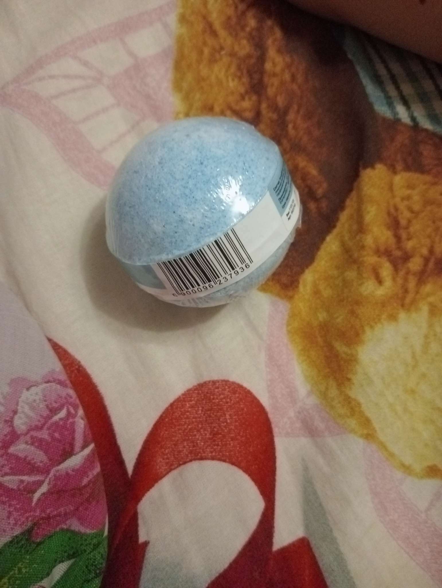 Фотография покупателя товара Бомбочка для ванн Добропаровъ с морской солью «хвойный лес» 110 г - Фото 6