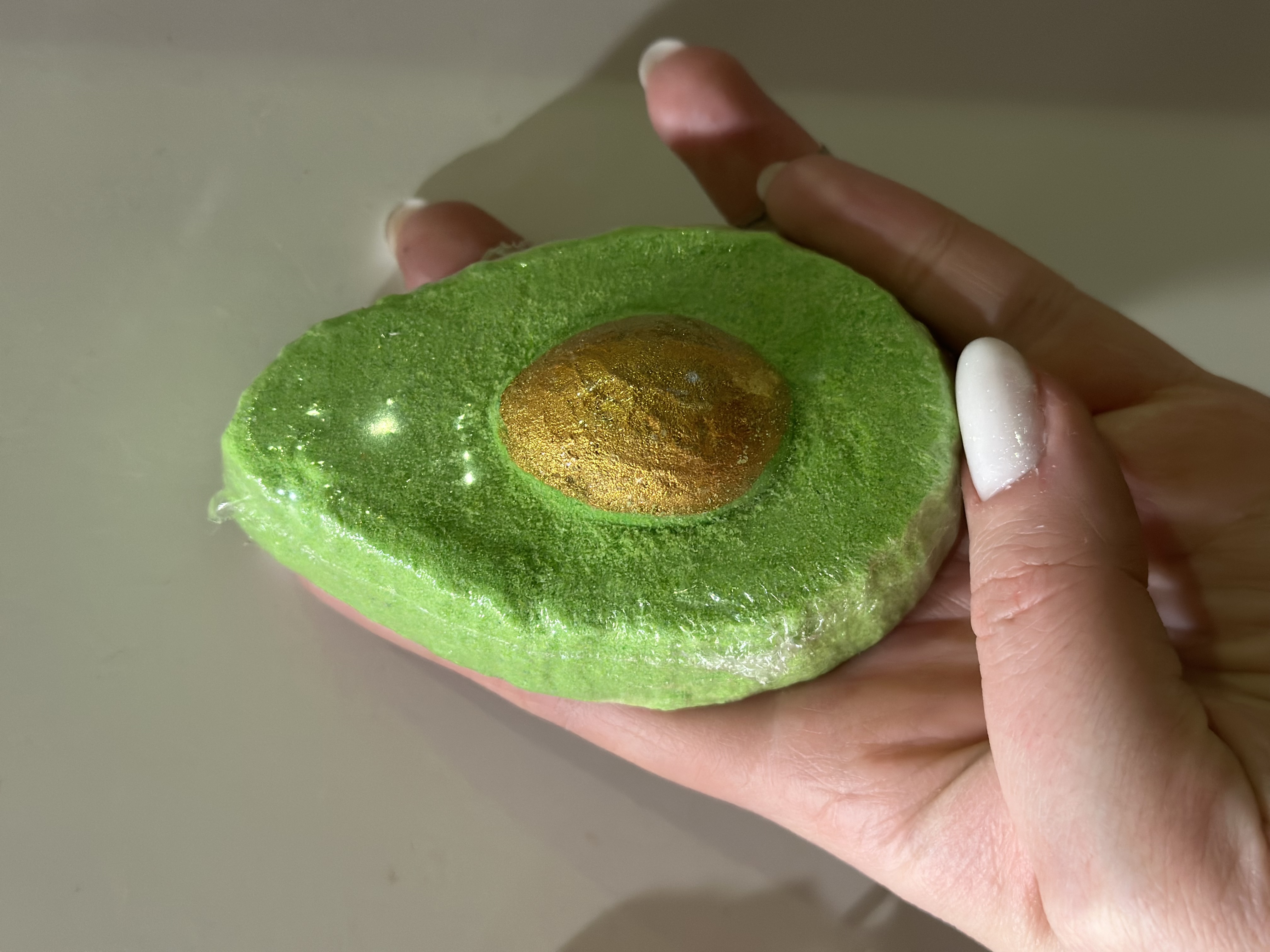 Фотография покупателя товара Бомбочка для ванны "Авокадо", клубника, 90 гр "Добропаровъ" - Фото 5