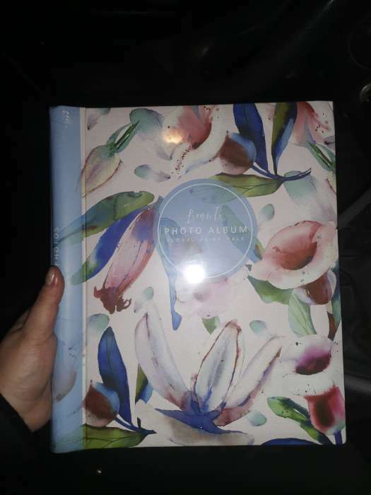 Фотография покупателя товара Фотоальбом на 10 магнитных листов 23х28 см, внутр. спираль "flora art" Колокольчики - Фото 1