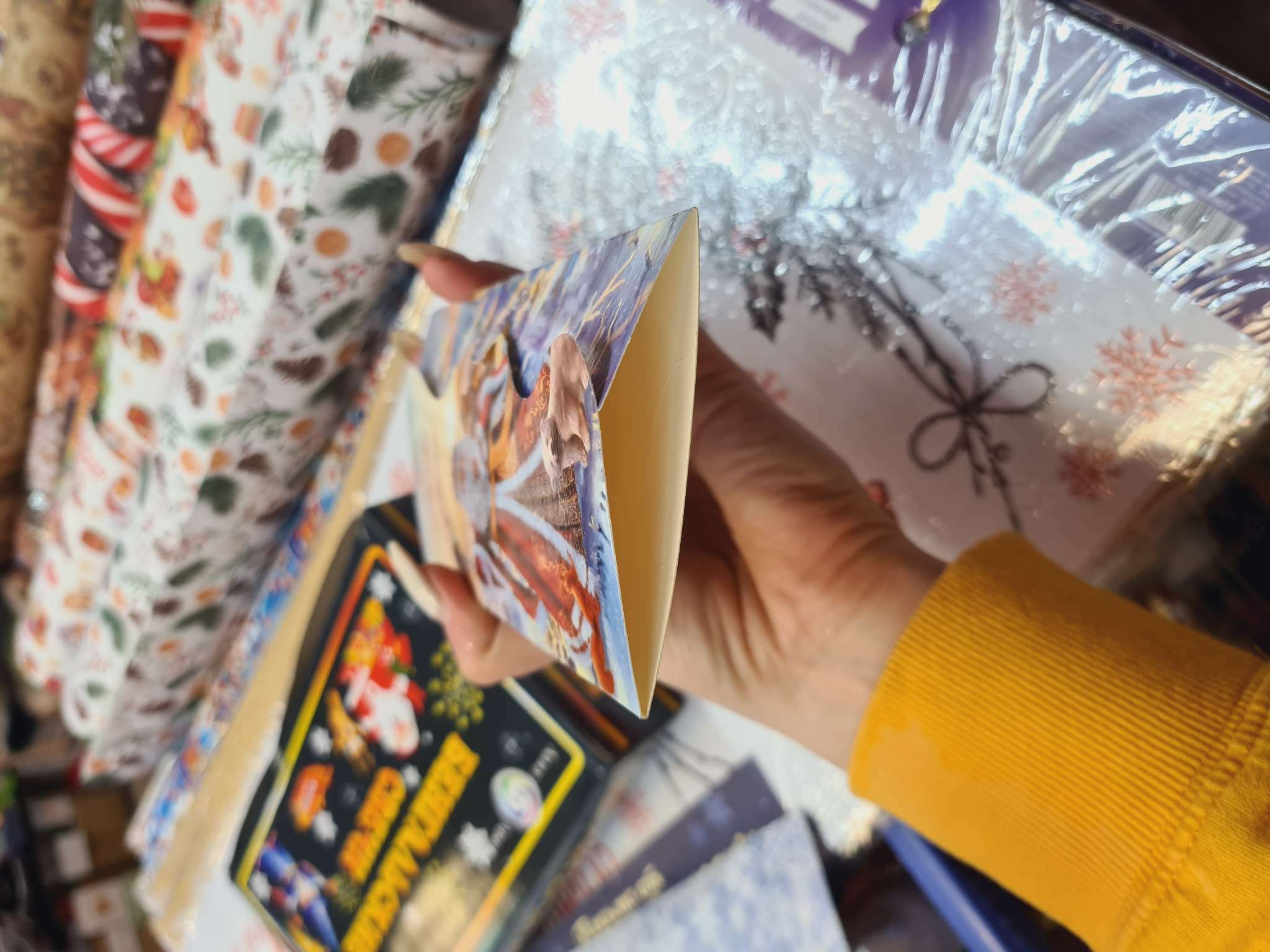 Фотография покупателя товара Конверт для денег формовой «Дедушка Мороз», 17,5 × 8 см - Фото 1