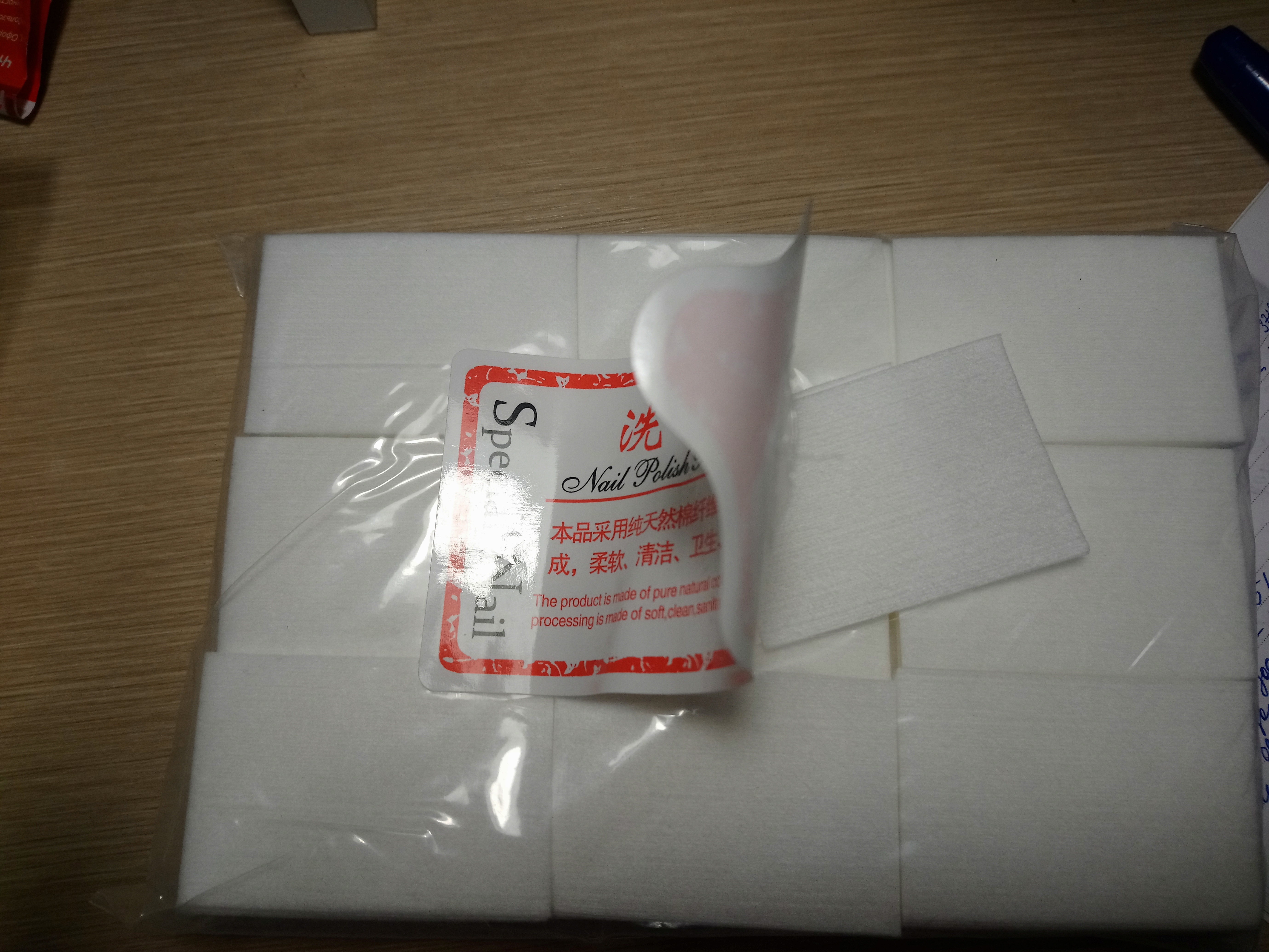 Фотография покупателя товара Салфетки для маникюра, безворсовые, жёсткие, 560 шт, 6 × 4 см