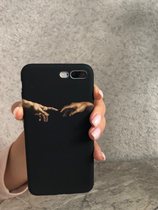 Фотография покупателя товара Чехол для телефона iPhone 7/8 plus «Сотворение Адама», 7,7 х 15,8 см