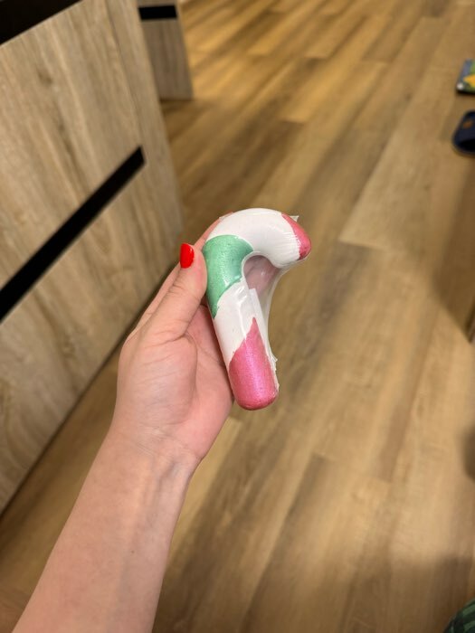 Фотография покупателя товара УЦЕНКА Новогодняя бомбочка для ванны леденец, 100 г - Фото 10