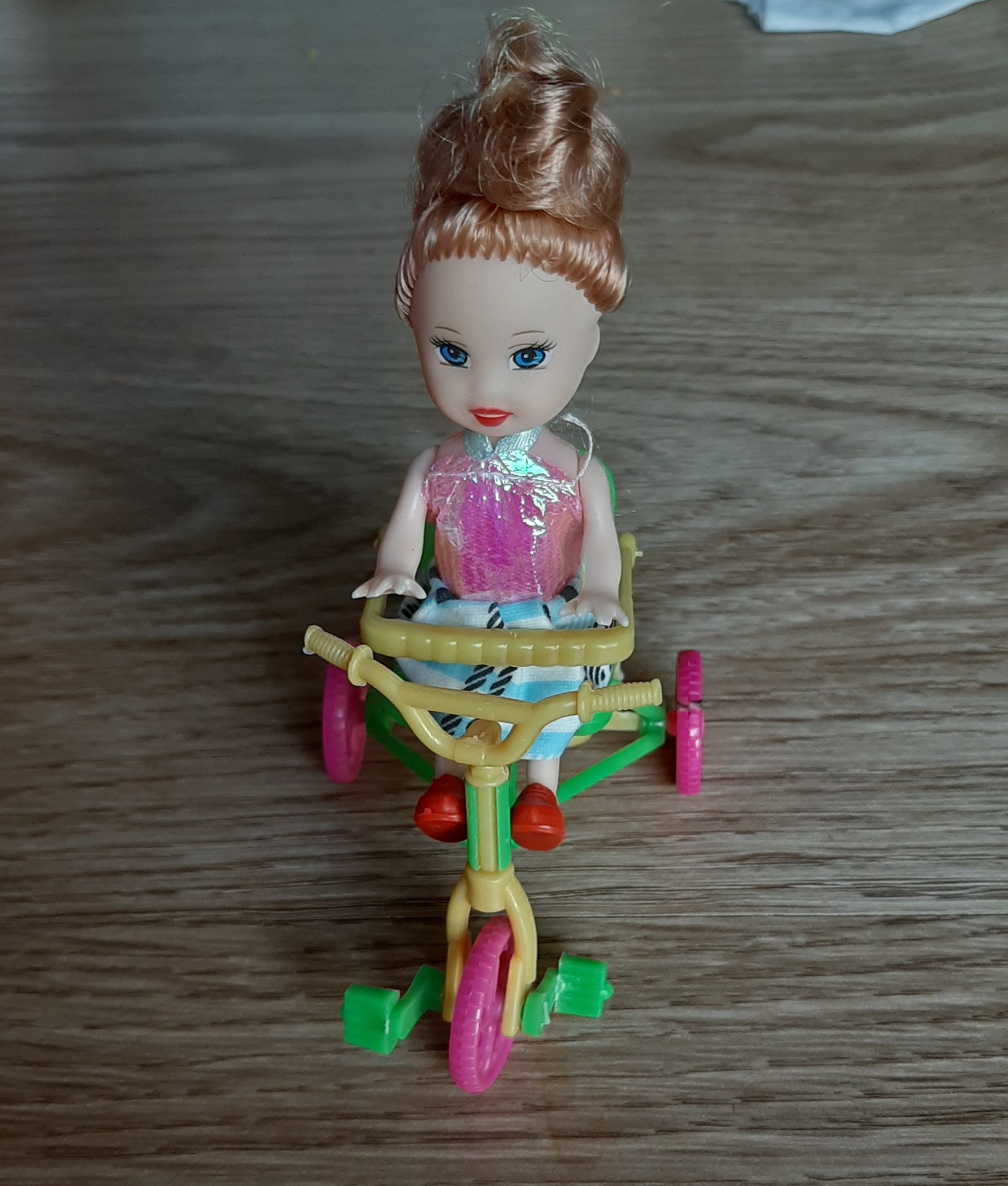 Фотография покупателя товара Кукла малышка «Валентина» на велосипеде, МИКС - Фото 10