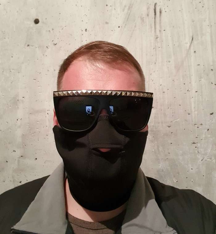 Фотография покупателя товара Ветрозащитная маска - подшлемник LYCOSA WINDSTOPPER BLACK - Фото 2