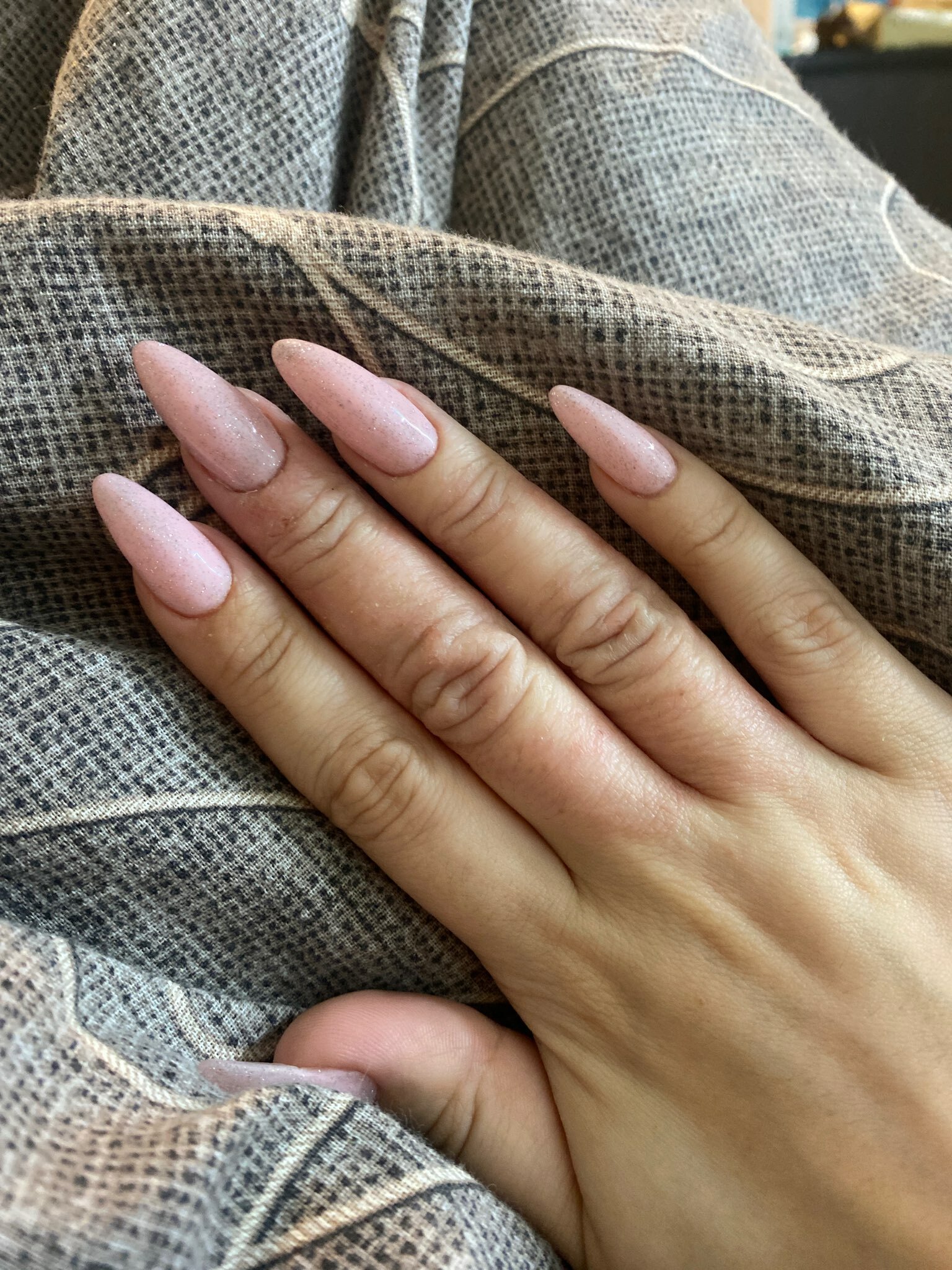 Фотография покупателя товара Гель лак для ногтей «GLOW IN THE DARK», 3-х фазный, 8 мл, LED/UV, люминесцентный, цвет нежно-розовый (03)
