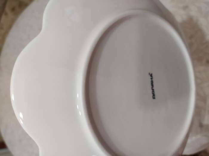 Фотография покупателя товара Тарелка фарфоровая обеденная Доляна «Сьюзен», d=20,5 см, цвет белый - Фото 20