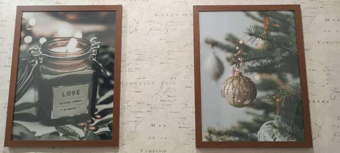 Фотография покупателя товара Набор фоторамок для фото 30×40 см OfficeSpace, 4 шт., МДФ, белый, (пластиковый экран) - Фото 2