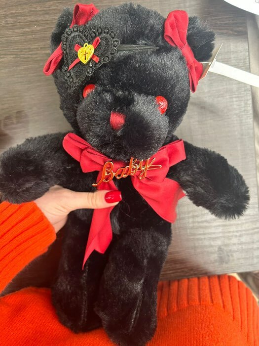 Фотография покупателя товара Мягкая игрушка «Медведь» с красным бантиком, 31 см - Фото 1
