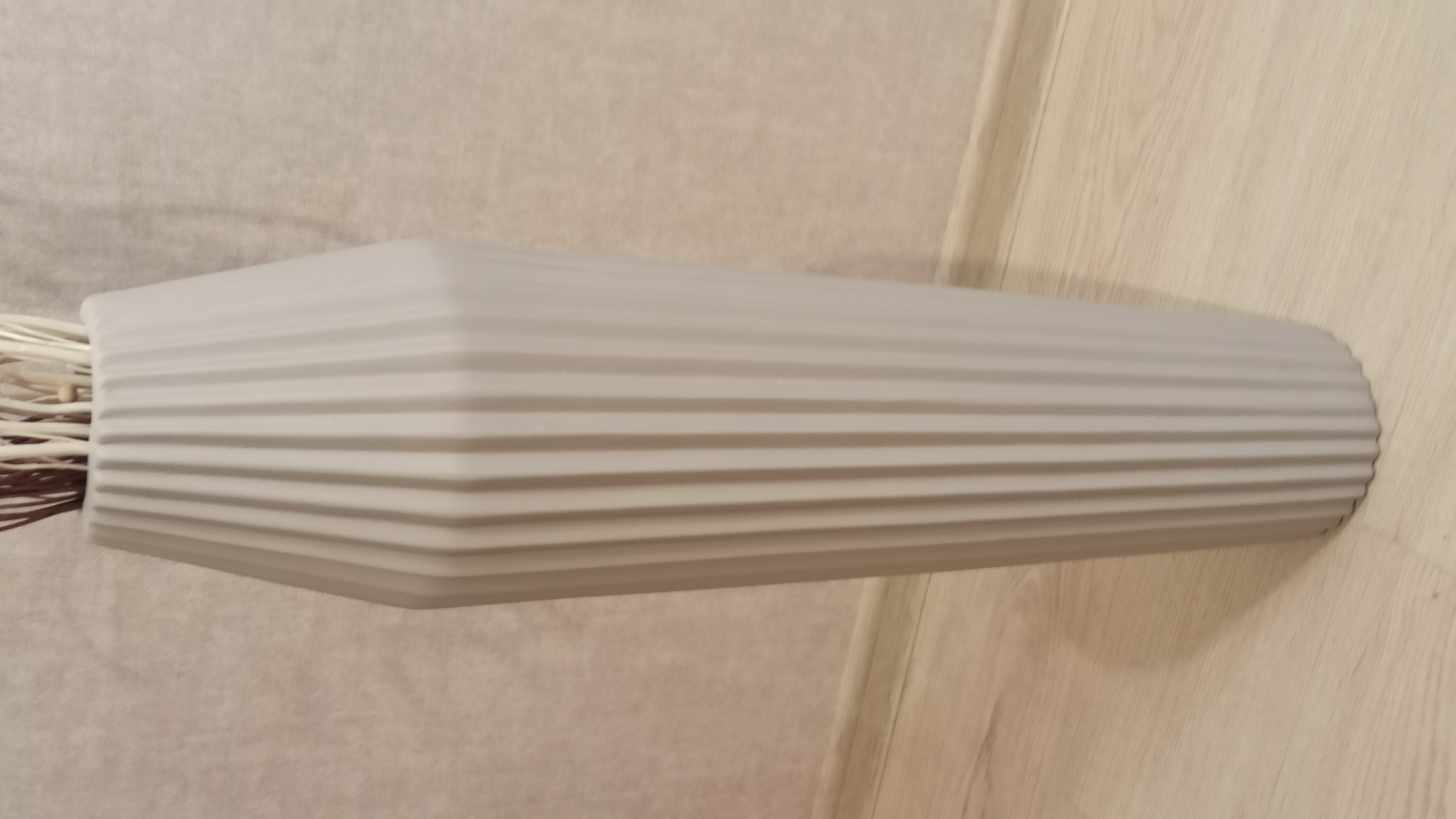 Фотография покупателя товара Ваза напольная «Тамсен», 13×75 см, d=8 см, керамика, серая - Фото 1