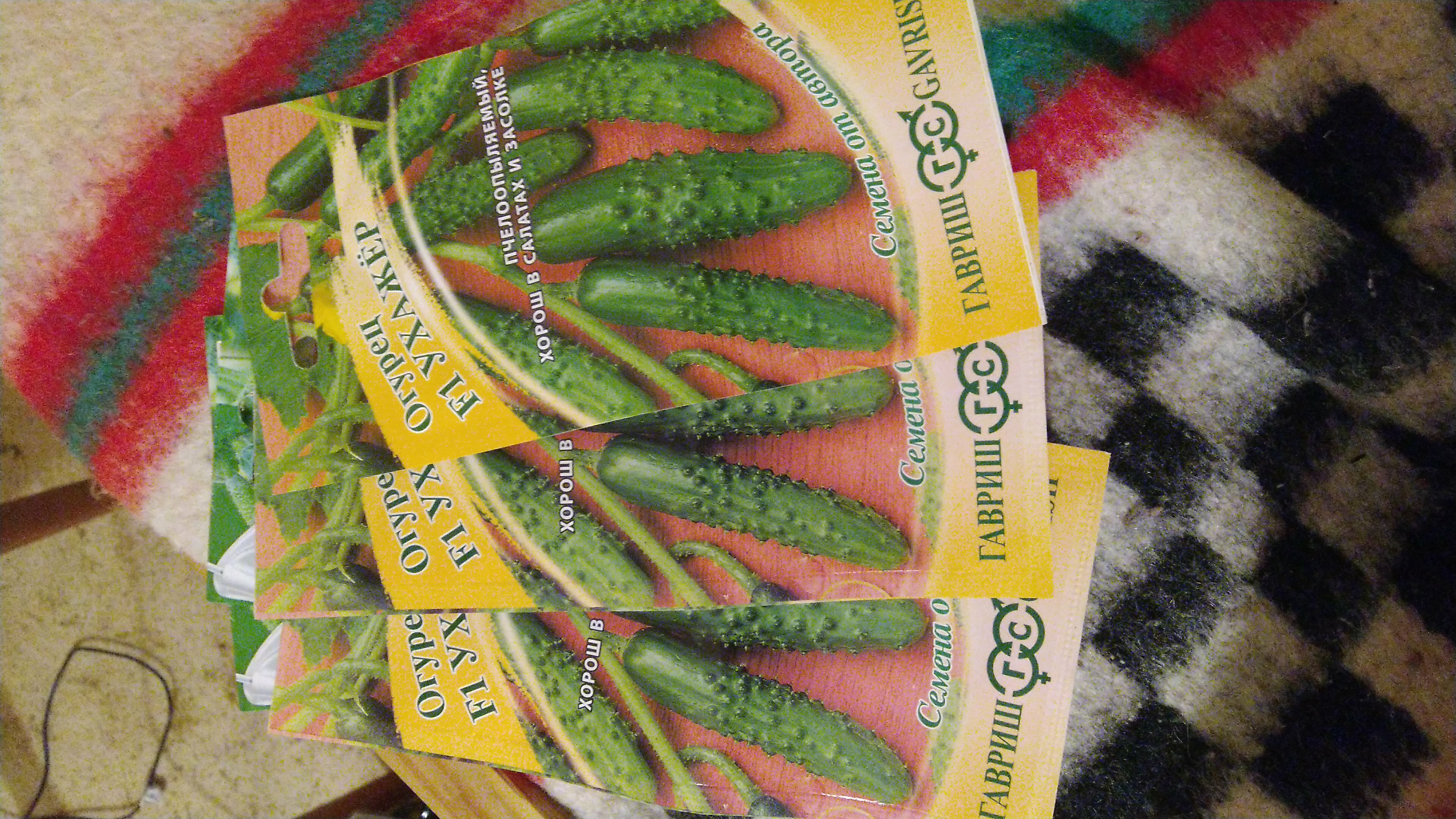 Фотография покупателя товара Семена Огурец "Ухажер" F1 , среднепоздний, пчелоопыляемый, 10 шт. - Фото 1