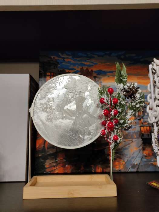 Фотография покупателя товара Новогодний спрей «Морозные узоры», 250 мл., на новый год - Фото 1