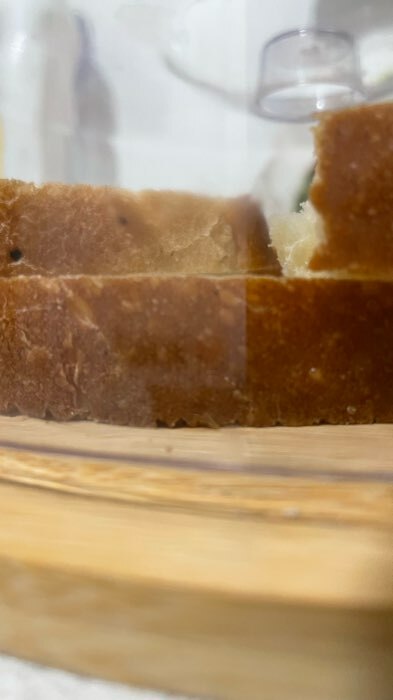 Фотография покупателя товара Маслёнка-сырница Доляна, d=28 см, бамбук - Фото 1