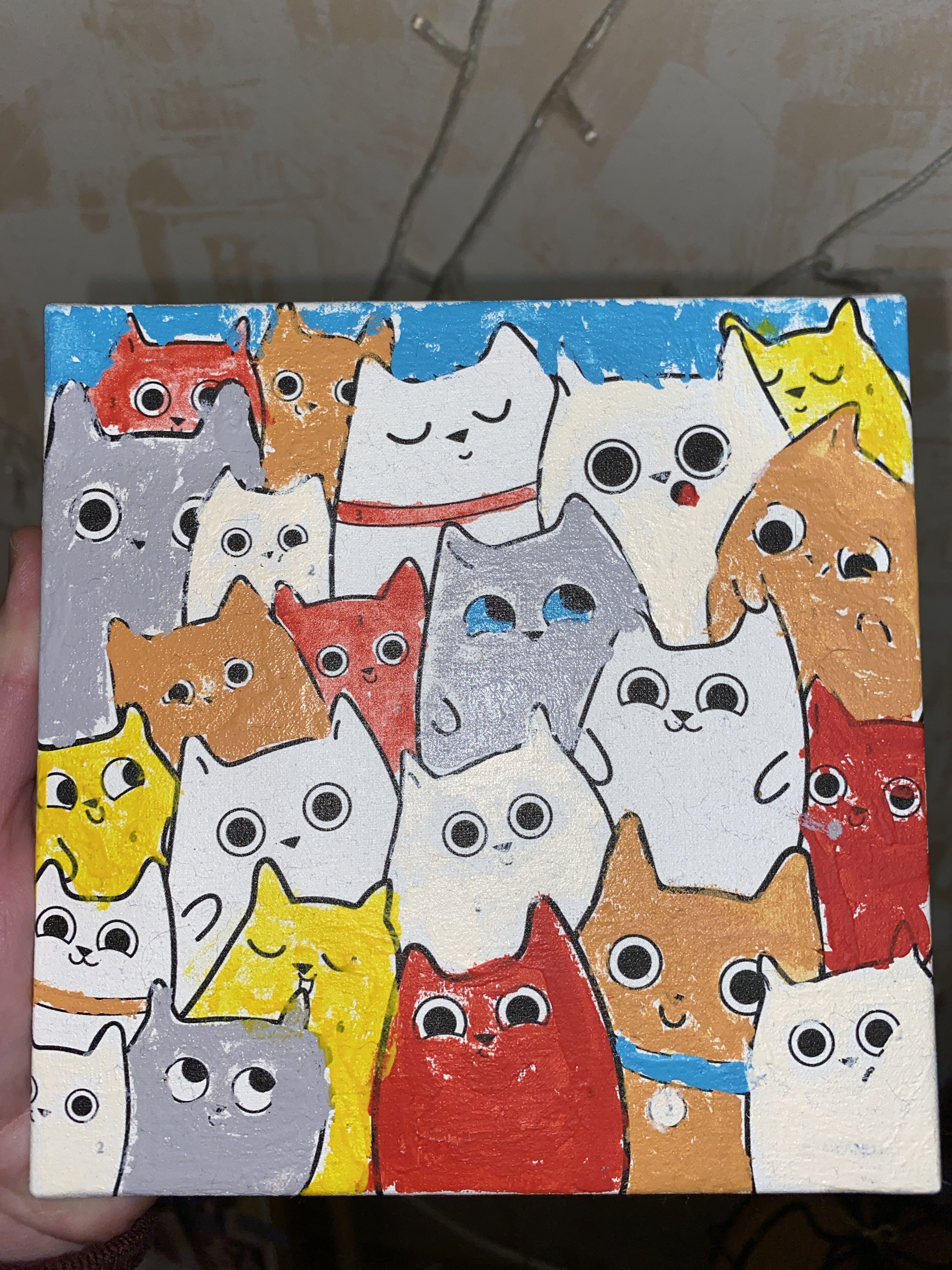 Фотография покупателя товара Картина по номерам для детей «Милые котята», 15 х 15 см - Фото 19