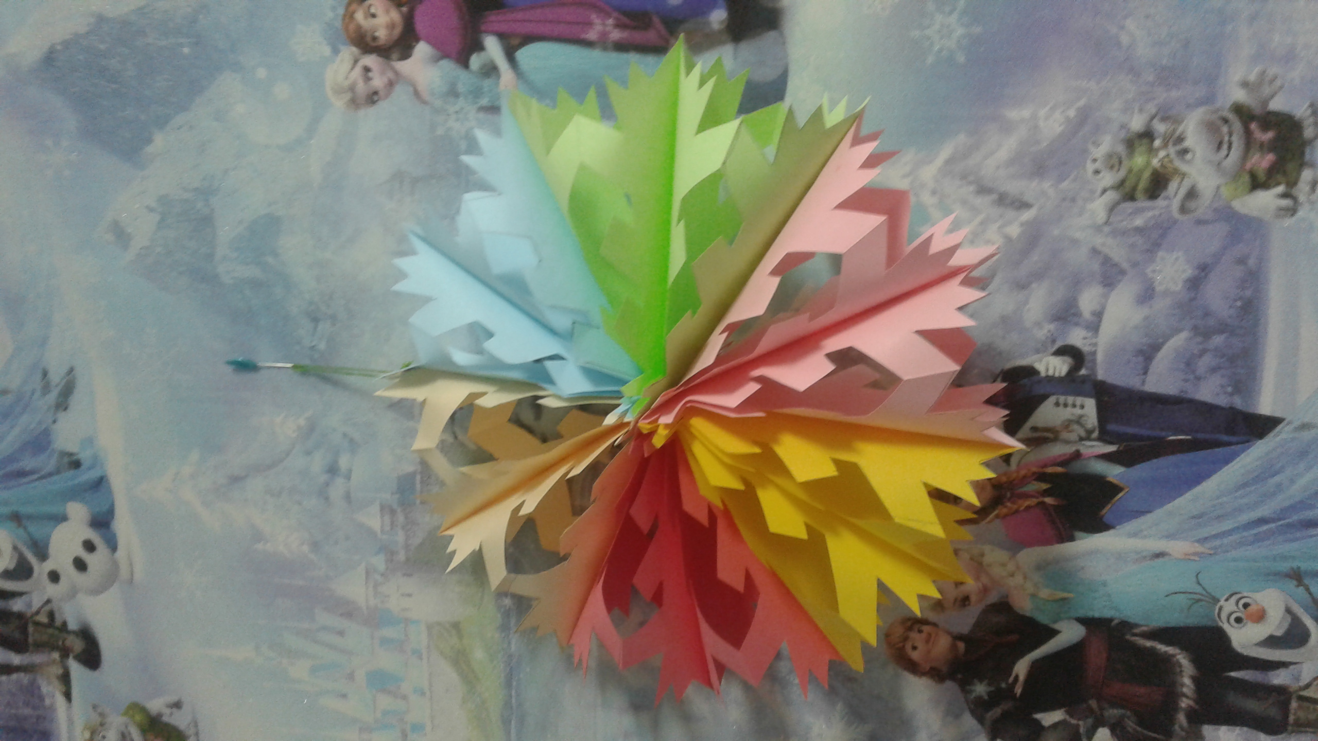 Фотография покупателя товара Бумага цветная двусторонняя А4, 20 листов, 10 цветов, тонированная - Фото 3