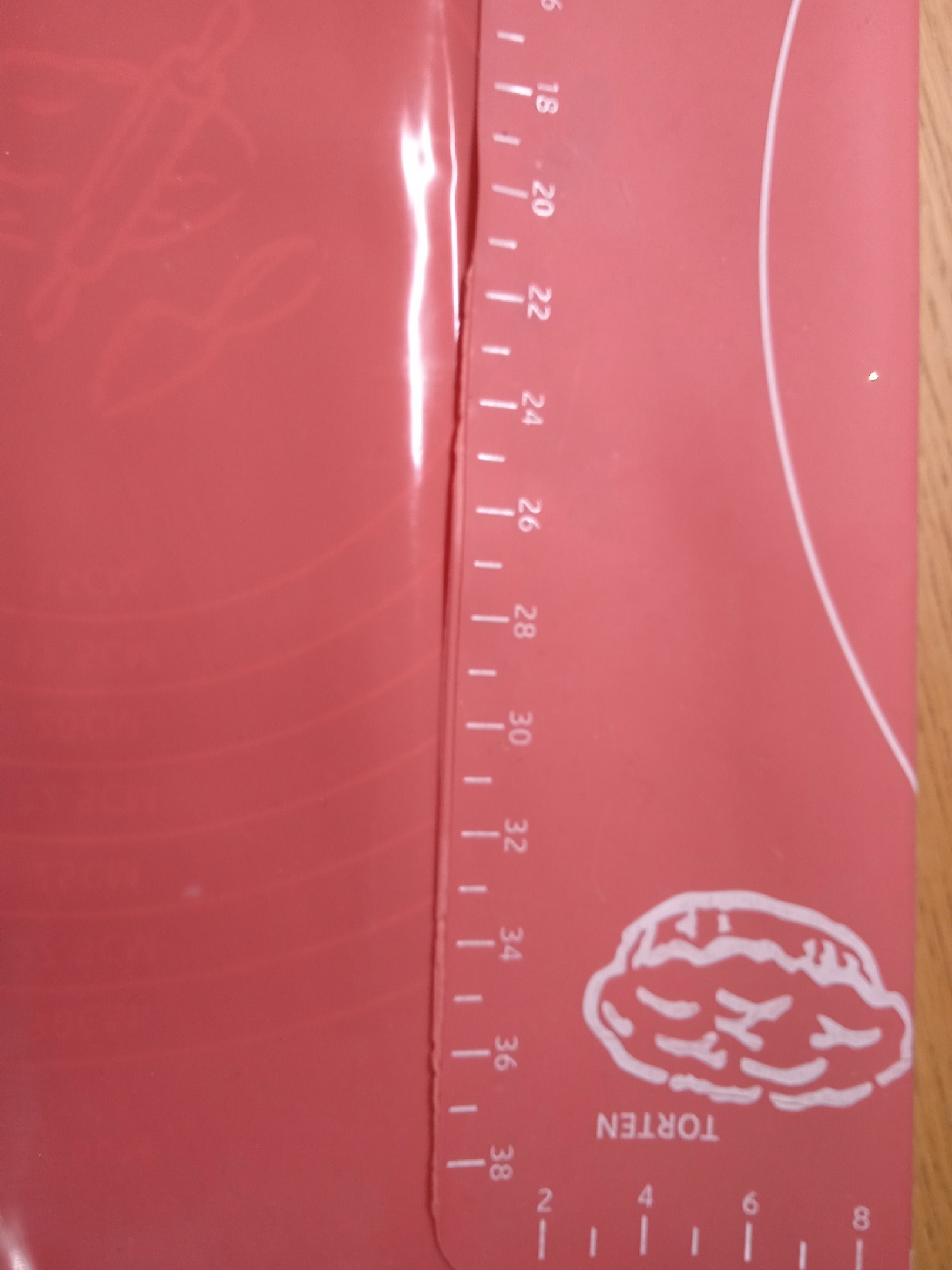 Фотография покупателя товара Коврик с разметкой Доляна «Эрме», силикон, 50×40 см, цвет МИКС - Фото 21