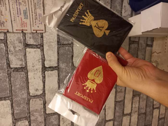 Фотография покупателя товара Обложка для паспорта «Королева», искусственная кожа - Фото 1