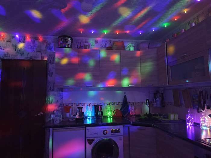 Фотография покупателя товара Гирлянда «Нить» 2 м роса с пробкой, IP20, серебристая нить, 20 LED, свечение красное, LR44×3 - Фото 73