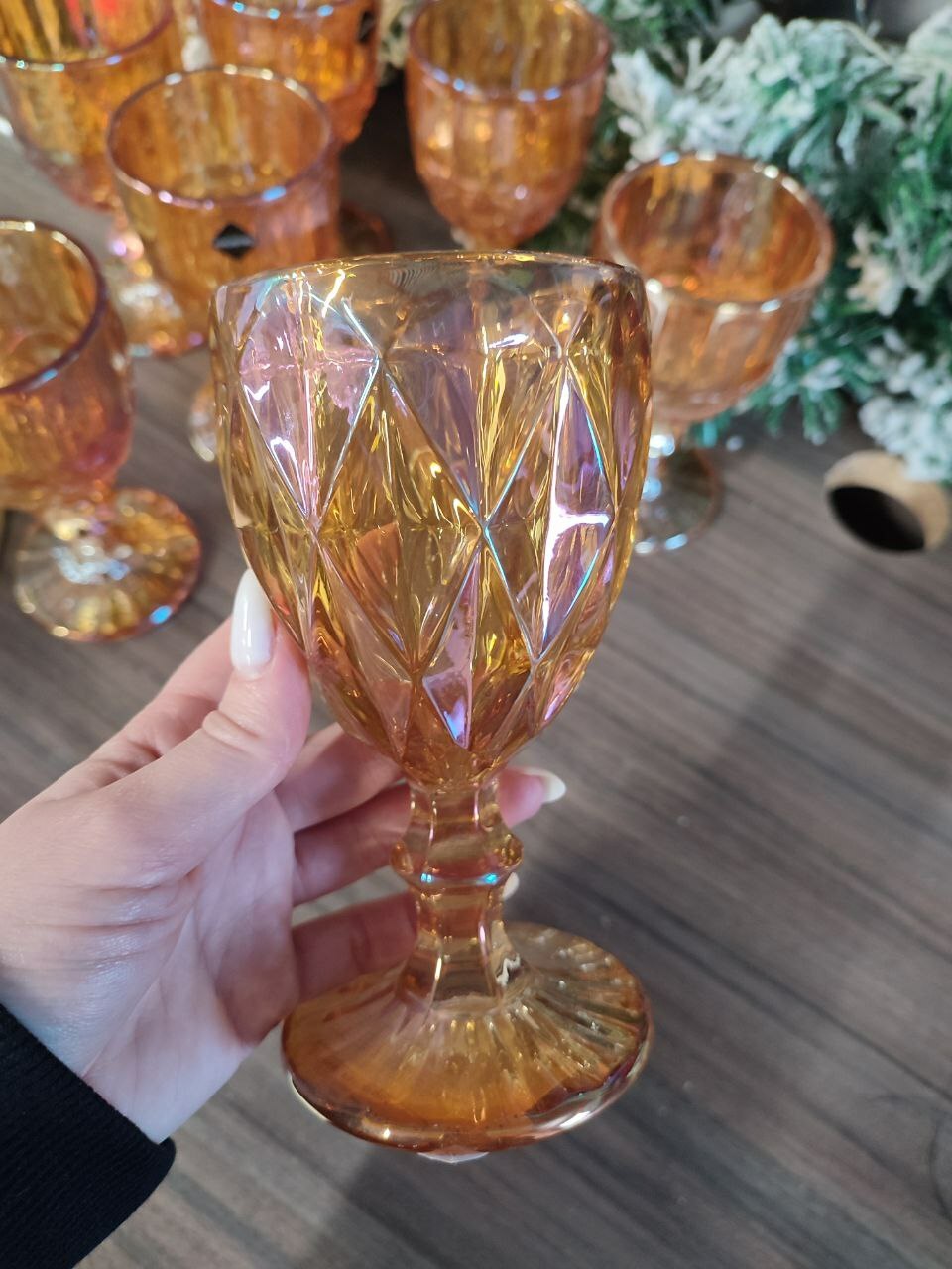 Фотография покупателя товара Бокал для вина Magistro «Круиз», 250 мл, 8×15.3 см, стекло, розовый - Фото 3