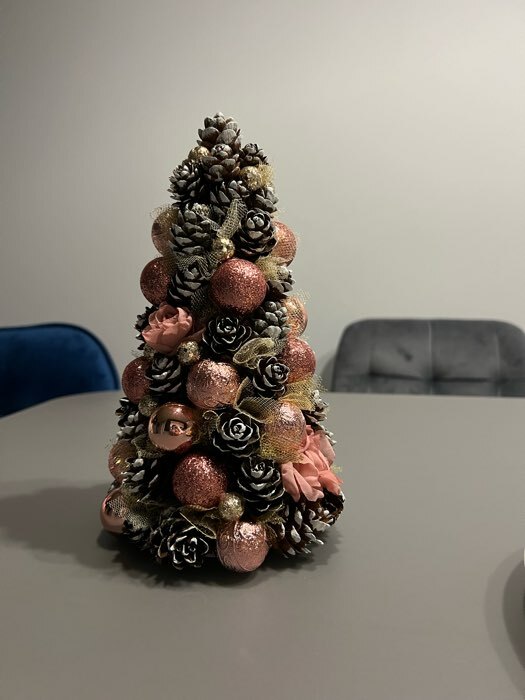 Фотография покупателя товара Ёлочные игрушки «Наоми», шары новогодние, d=3 см, набор 24 шт., красный - Фото 1