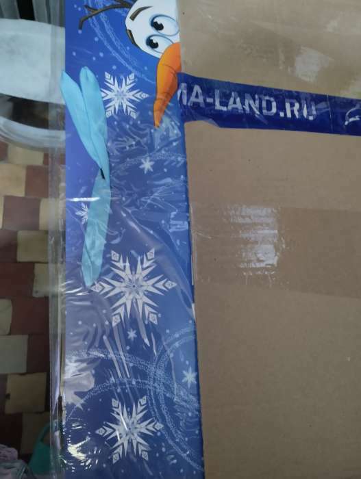 Фотография покупателя товара Новый год. Пакет подарочный, 61х46х20 см, упаковка, Холодное сердце - Фото 7