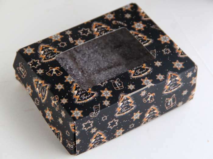 Фотография покупателя товара Коробка складная "Огни", 10 х 8 х 3,5 см - Фото 2