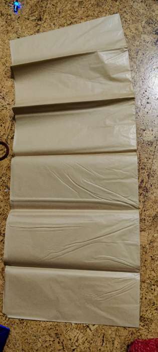 Фотография покупателя товара Бумага упаковочная тишью, крафтовый, 50 х 66 см