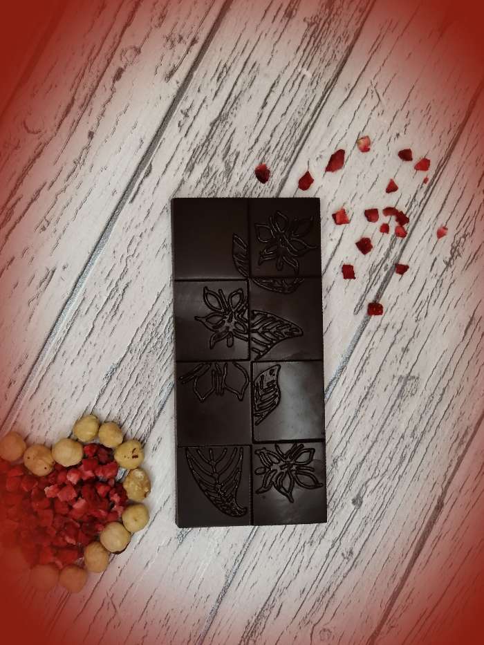Фотография покупателя товара Форма для шоколада и конфет пластиковая «Лесенка», 7×15×1 см, цвет прозрачный - Фото 2