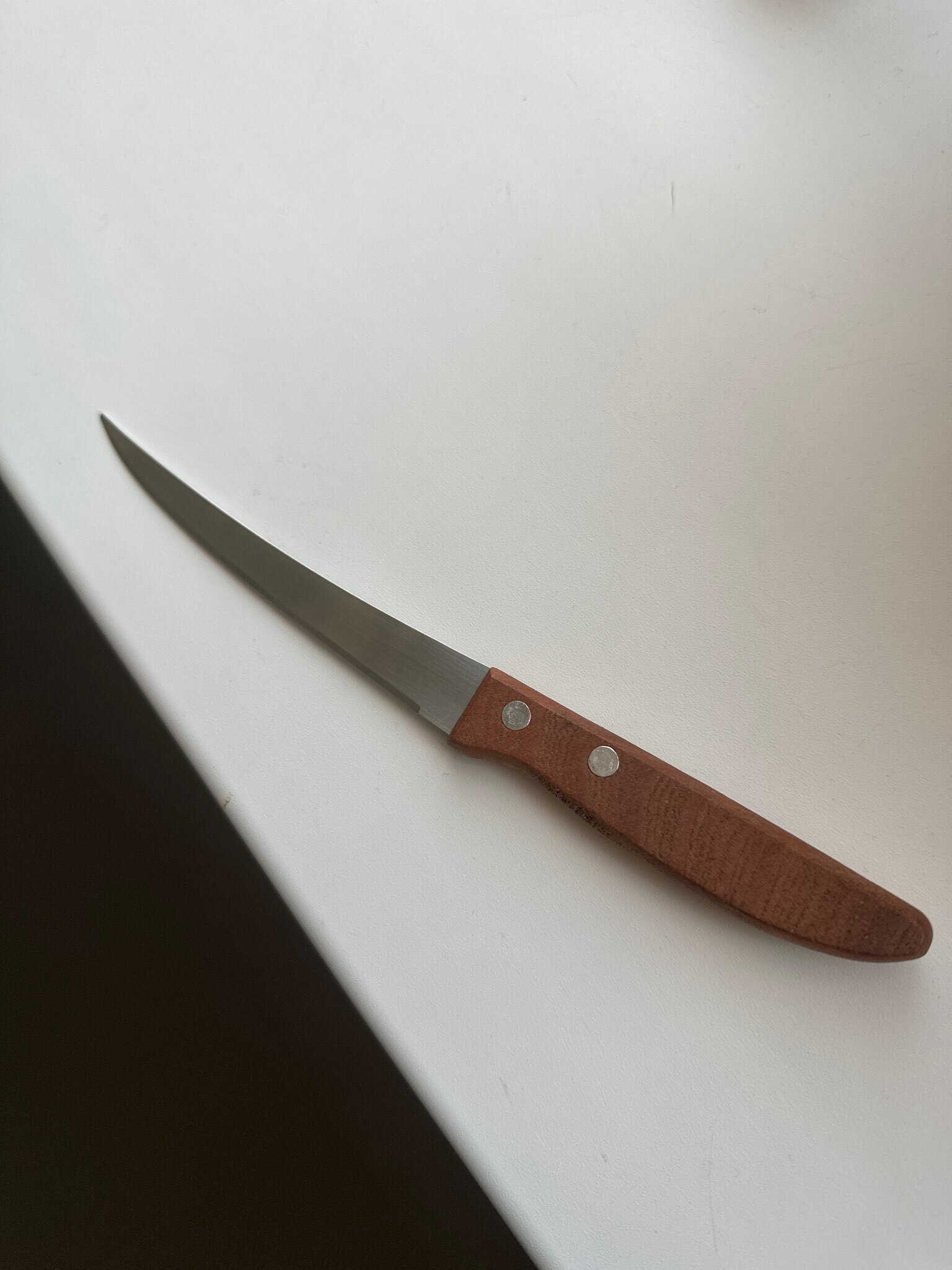 Фотография покупателя товара Нож кухонный для цитрусовых Доляна «Эльбрус», лезвие 12 см