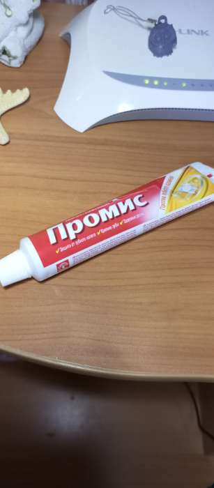 Фотография покупателя товара Зубная паста «Промис» от зубного камня, 100 г - Фото 4