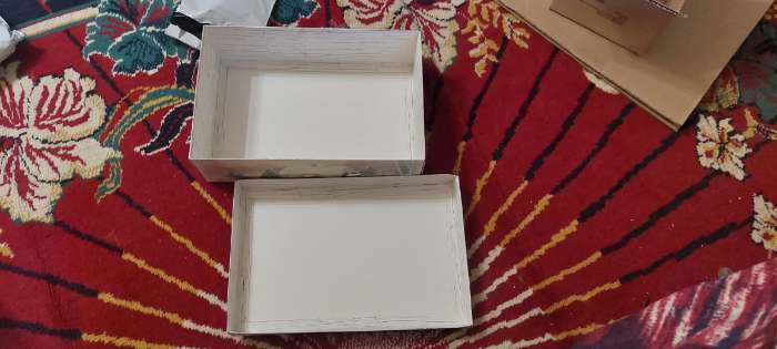 Фотография покупателя товара Коробка складная, крышка-дно,"С Новым Годом и Рождеством" 30 х 20 х 9 см - Фото 3