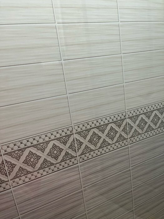 Фотография покупателя товара Стеновая панель ПВХ «Новита Виктория», добор, 2700×250 мм, цвет бежевый - Фото 1