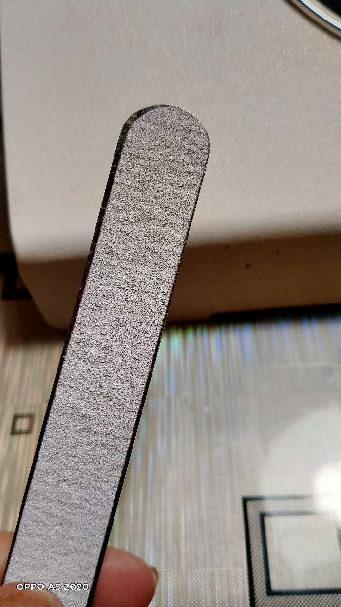 Фотография покупателя товара Сменный файл для пилки, 15 см, абразивность 180, 10 шт, цвет серый - Фото 1