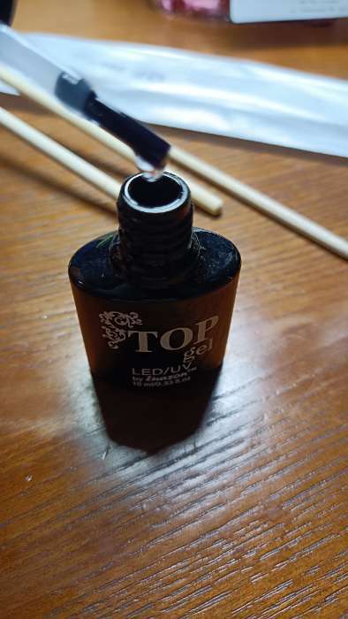 Фотография покупателя товара Топ для ногтей без липкого слоя, трёхфазный LED/UV, 10 мл - Фото 2