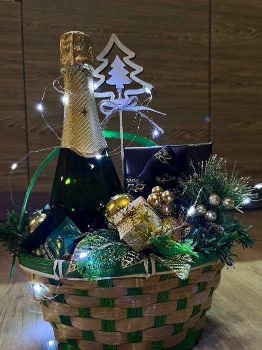 Фотография покупателя товара Корзина плетёная, 26×26×12 см, ручка h=18 см, бамбук, натуральный цвет, Greengo - Фото 72