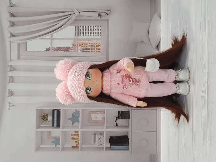 Фотография покупателя товара Термопереводки для кукол «Сладкое настроение», 14.5 × 23.5 см - Фото 1