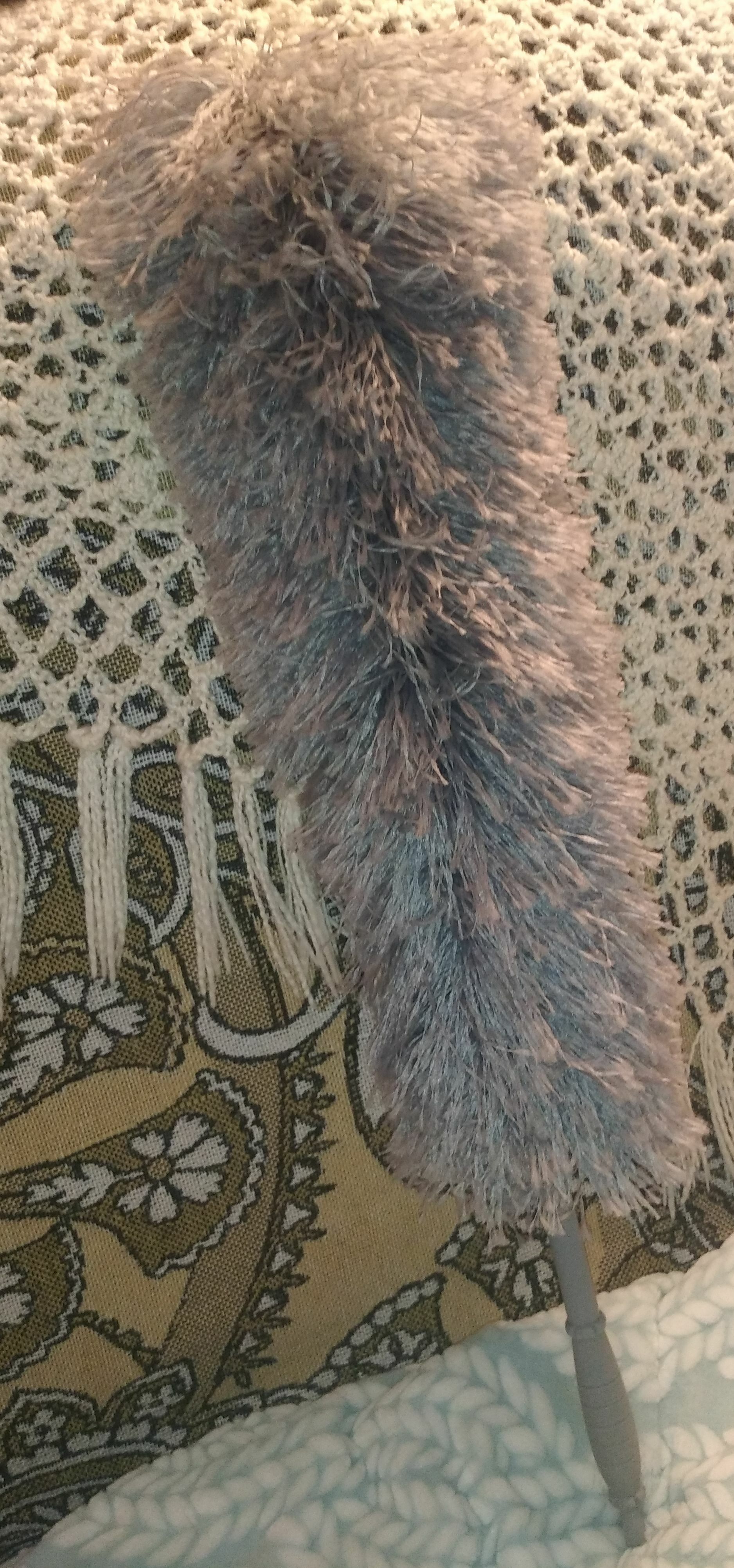 Фотография покупателя товара Щётка для пыли Raccoon, микрофибра, 59 см - Фото 4