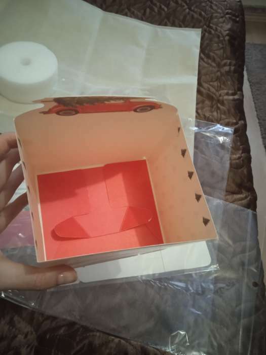 Фотография покупателя товара Коробка новогодняя для мини-букетов «С Новым годом», 12×17×10 см - Фото 16