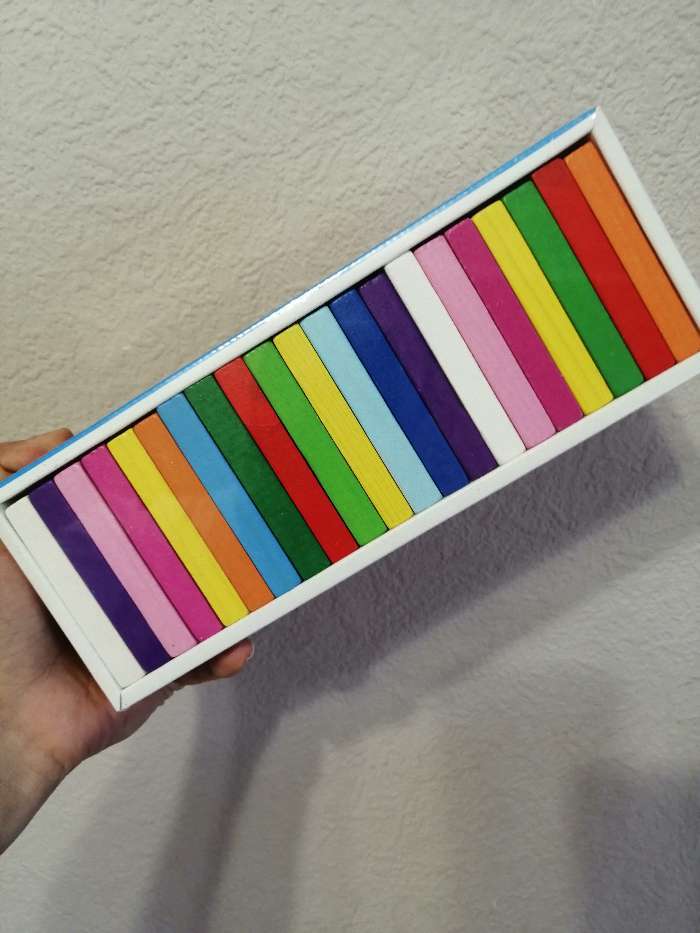 Фотография покупателя товара Плашки цветные, 28 элементов - Фото 5