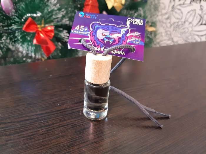 Фотография покупателя товара Ароматизатор подвесной Grand Caratt Black Crystall, 4 мл - Фото 2