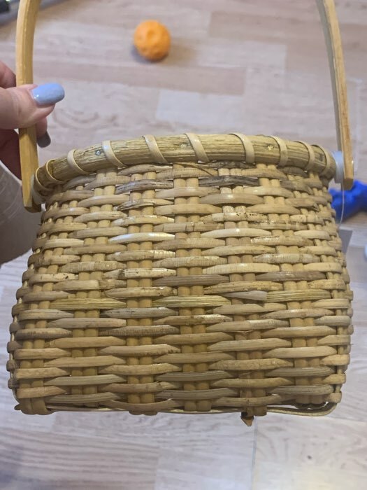 Фотография покупателя товара Корзина плетеная (ротанг), 14хН11/24 см, коричневый - Фото 1