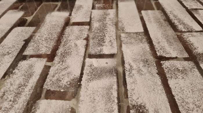 Фотография покупателя товара Спрей «Иней. Искристые снежинки», с трафаретами, цвет белый - Фото 2